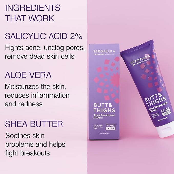 Butt & Thighs Acne Treatment Cream