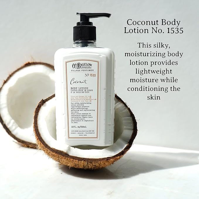 C.O. Bigelow Coconut Moisturizing Body Lotion