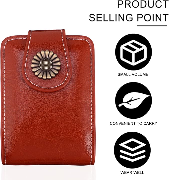 VALICLUD Hand Held Mirror Lipstick Case with Mirror Organizer