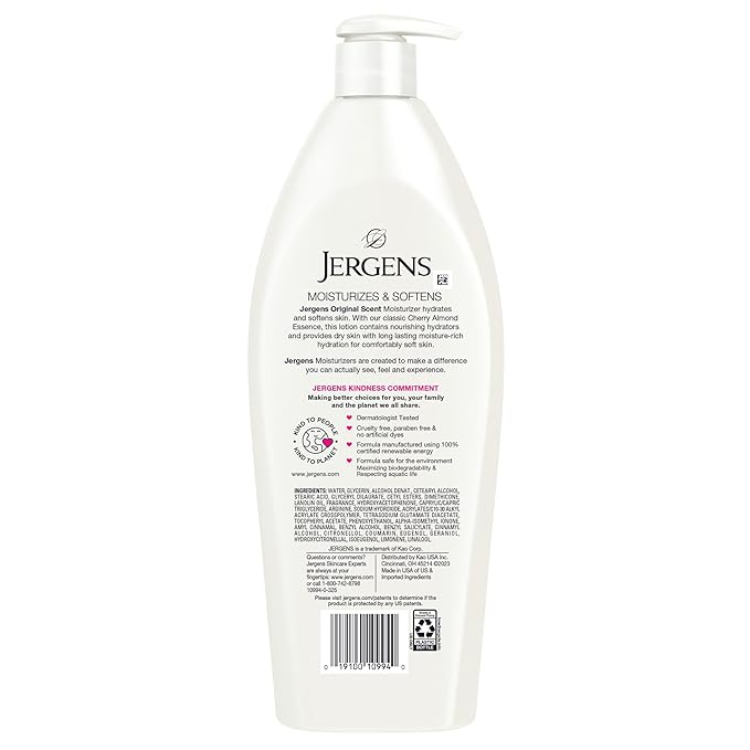 Jergens Original Scent Dry Skin Moisturizer,