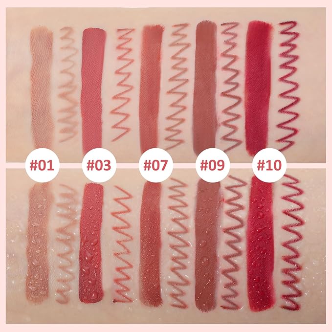 Boobeen Liquid Matte Lipstick and Lip Line Pencil Lipstick