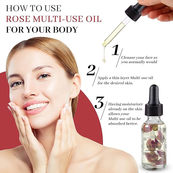Rose Jasmine Multi Use Body Oil