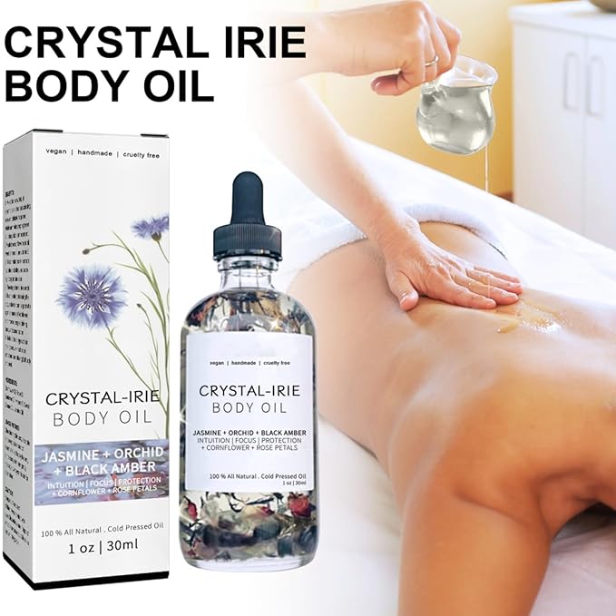 2PCS Crystal Irie Body Oil, Body