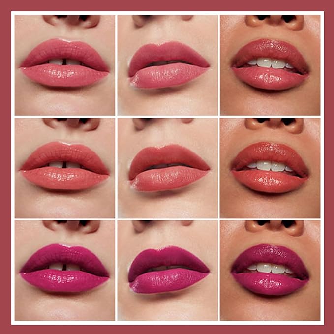 Upgrade Press Lipstick Set,3 Colors Natural Velvet Long Upgrade