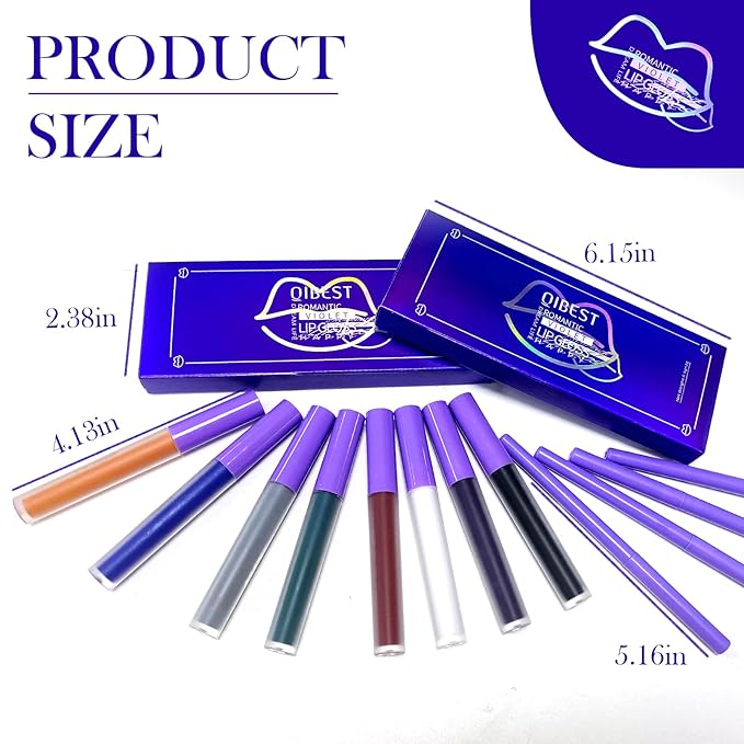 DAGEDA Matte Liquid Lipstick, 2Pcs Lip Liner DAGEDA