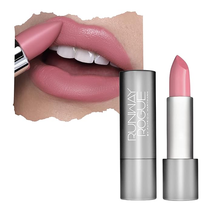 Runway Rogue 90s Vibe Lipstick, Moisturizing Matte Cool-Tone Rogue