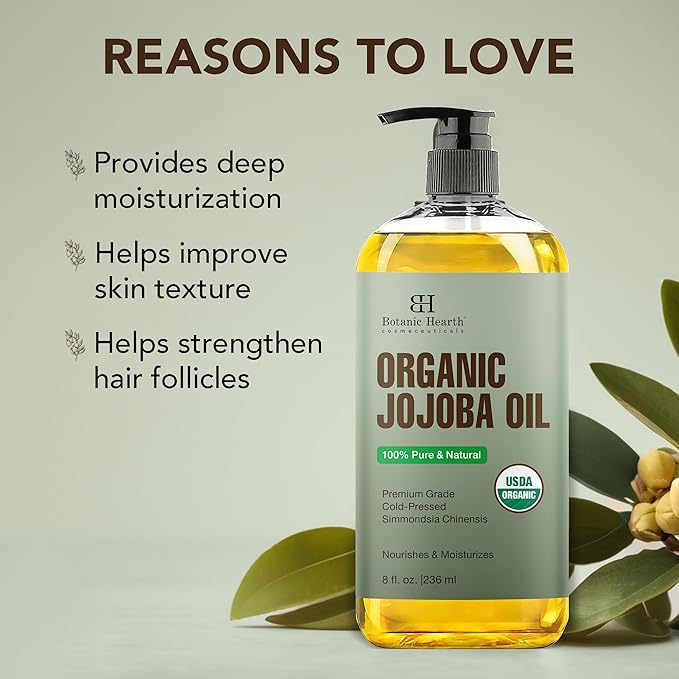 Botanic Hearth Organic Jojoba Oil -100%