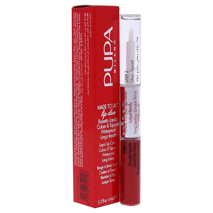 Pupa Milano Made To Last Lip Duo - Smudge-Proof