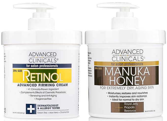 Advanced Clinicals Retinol Body Lotion + Sagging