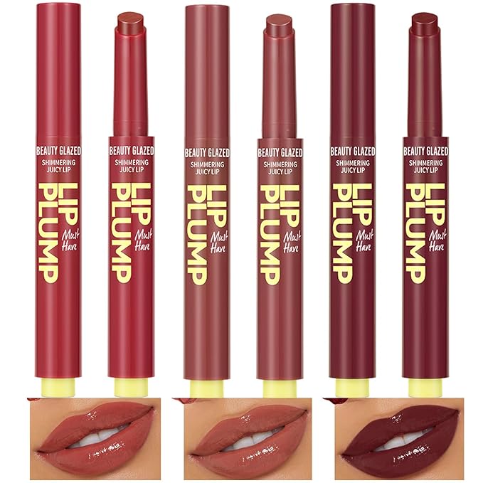 Beauty Glazed 3PCS Juicy Lip Oil Slick Click Glazed