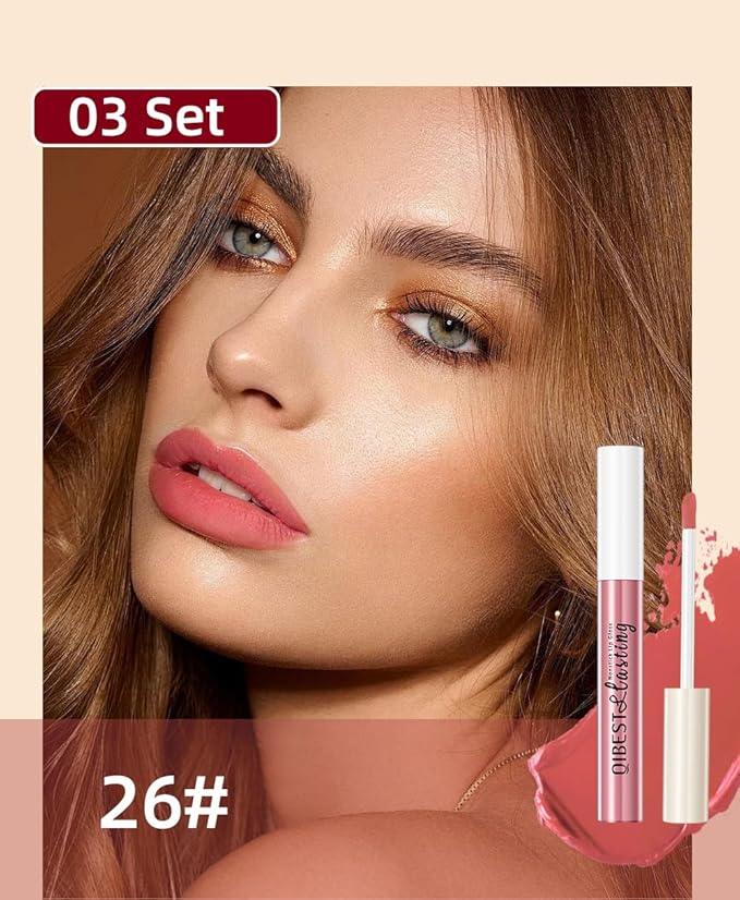MAEPEOR Matte Liquid Lipstick Set 12PCS Smooth Creamy Long-Lasting