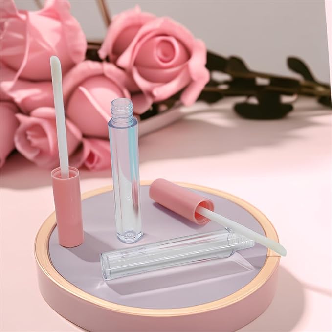 10cm Empty Lip Gloss Tubes With Wand Lipgloss Gloss