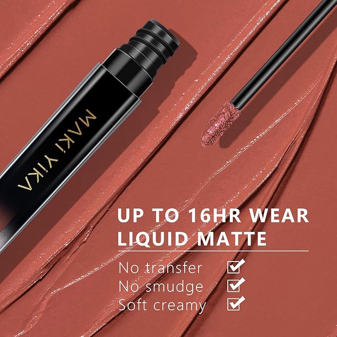 MAKI YIKA Nude Lipstick for Women Color Stay Lipstick