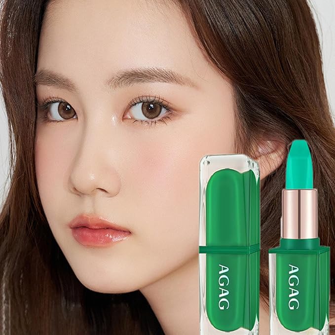 Aloe Vera Lipstick Lip Balm, Magic Temperature Colour Magic