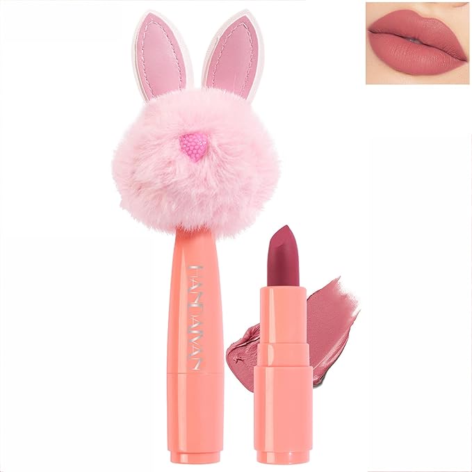 Lovely Rabbit Matte Lipstick Easy To Wear Sexy Gloss