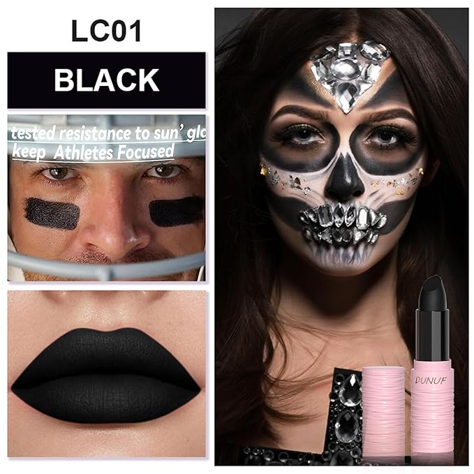 Eye Black Stick Black Face Body Paint Football