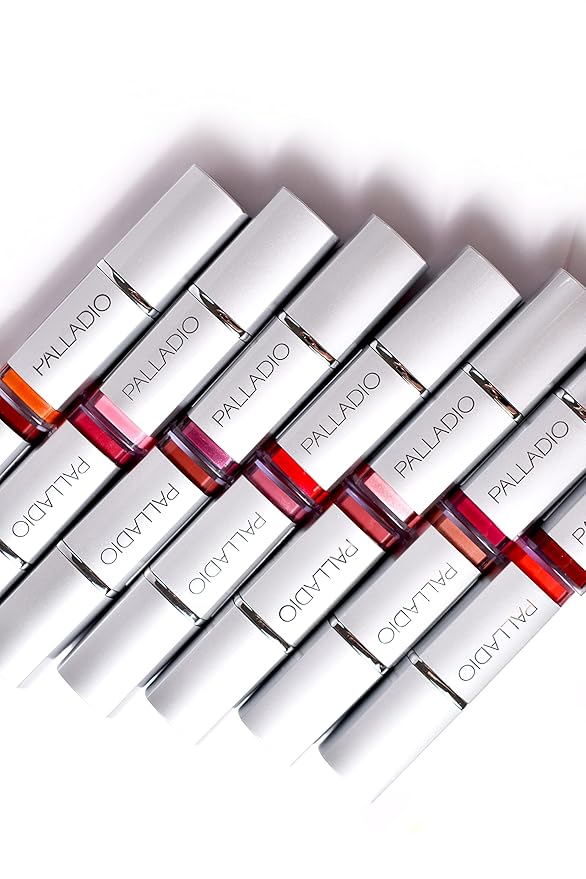 Palladio Herbal Lipstick, Rich Pigmented and Creamy Lipstick, Infused with Aloe Vera, Chamomile & Ginseng, Prevents Lips from Drying, Combats Fine Lines, Long Lasting Lipstick, Toasted Orange