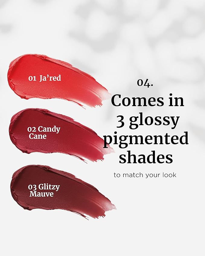 VDL Lip Stain Melted Shine Lipstick 03, Glitzy Glitzy