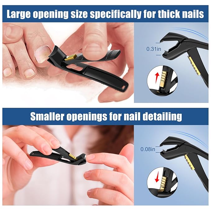 Angled Head Nail Clippers for
