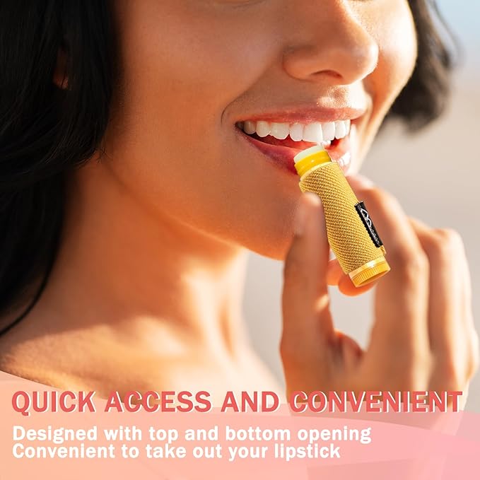 WK IEASON - Lip Balm Holder Keychain Clip