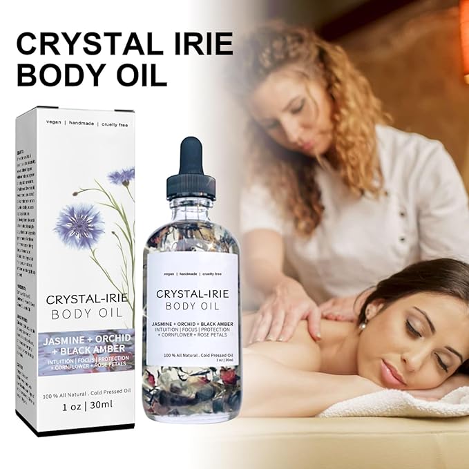 2PCS Crystal Irie Body Oil, Body