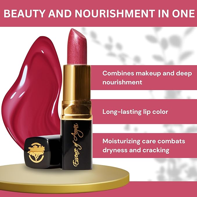 ๐๐๐๐ฒ๐ป๐ฐ๐ฒ ๐ผ๐ณ ๐๐ฟ๐ด๐ฎ๐ป Deep Moisturizing Pink Lipstick, Long Moisturizing