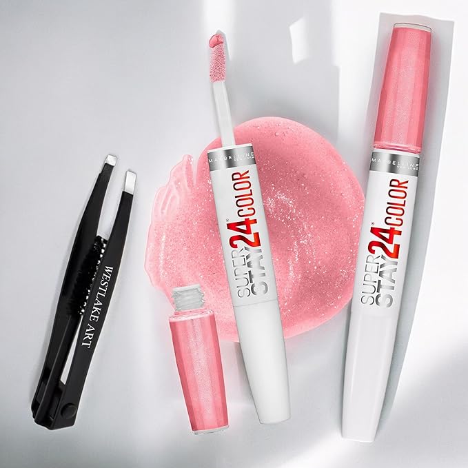 24 2-Step Liquid Lipstick, So Pearly, Long Lasting Lipstick,
