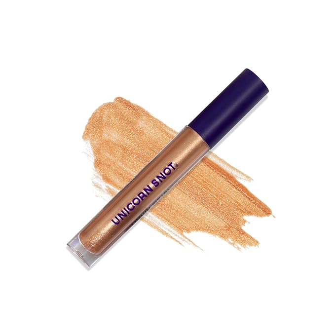 Unicorn Snot Liquid Metal Lip Paint - Metallic Lip Gloss - Non-drying, Long-lasting Liquid Lipstick, Intense Pigment Lip Color with Metallic Shimmer - Vegan, Cruelty-Free Lip Makeup, Light Pink (Dune)
