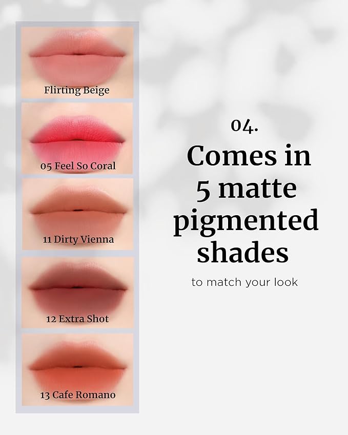 VDL Lip Stain Comfort Slip Lipstick 12, Extra Lightweight,