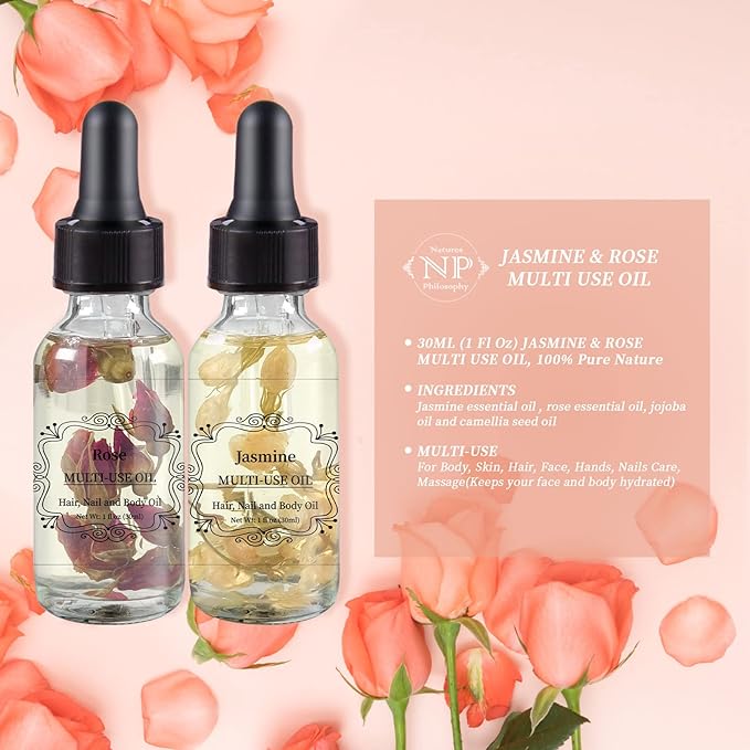 Rose Jasmine Multi Use Body Oil