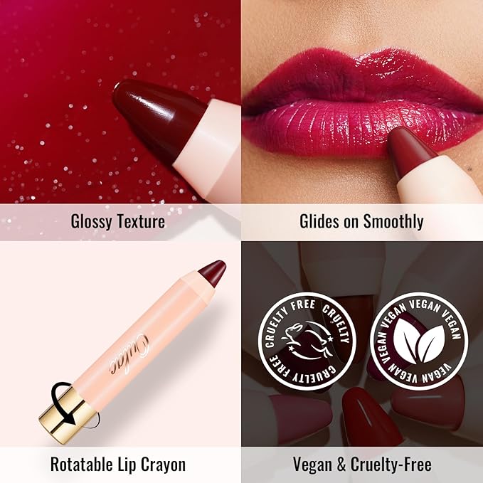 Oulac Pink Nude Lipstick - Moisturizing Lipstick Tinte 48g