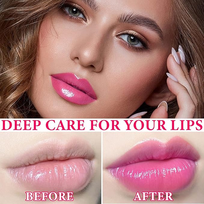 4Pcs Aloe Vera Color Changing Lipstick,Aloe Vera Lip Balm Set Temperature Color Change Lip Gloss Magic Lipstick Waterproof Long Lasting Nutritious Moisturizer Lip Balm Makeup Kit