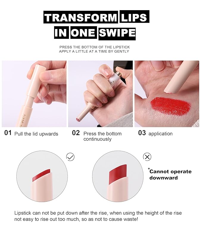 Juice Jelly Tinted Lip Balm, Natural Nude Lipstick Longlasting