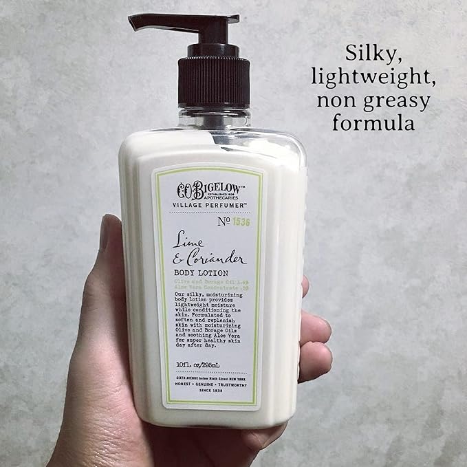 C.O. Bigelow Lime Coriander Body Lotion