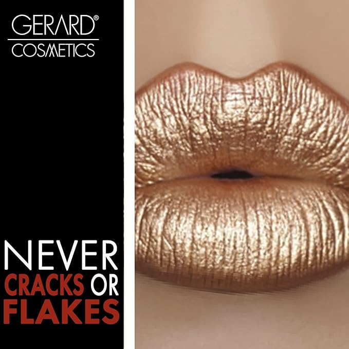 Gerard Cosmetics Metal Matte Liquid Lipstick Vegas | Gerard