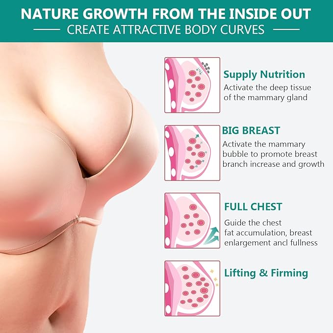 Breast Enhancement Cream, Effective & Natural