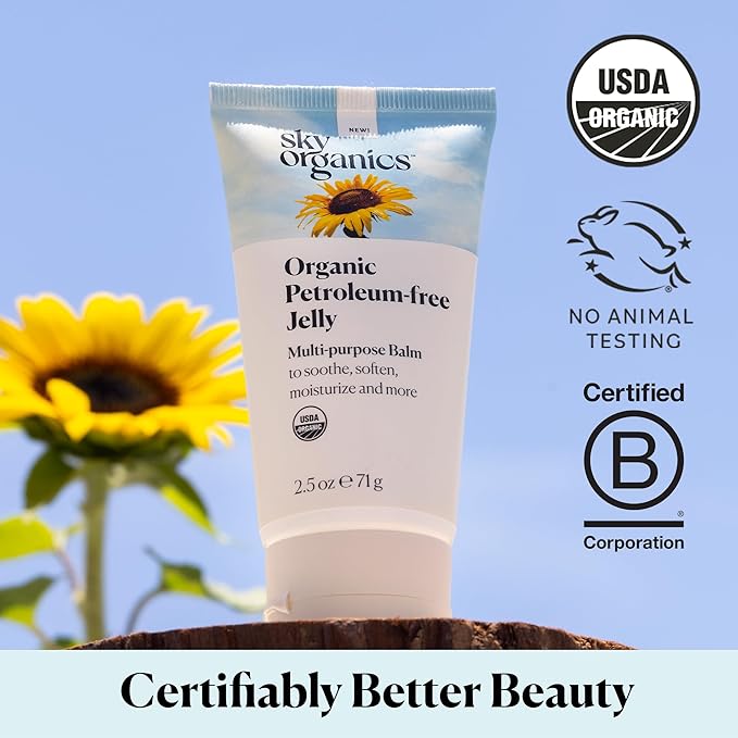 Sky Organics Organic Petroleum-free Jelly, Multi-Purpose