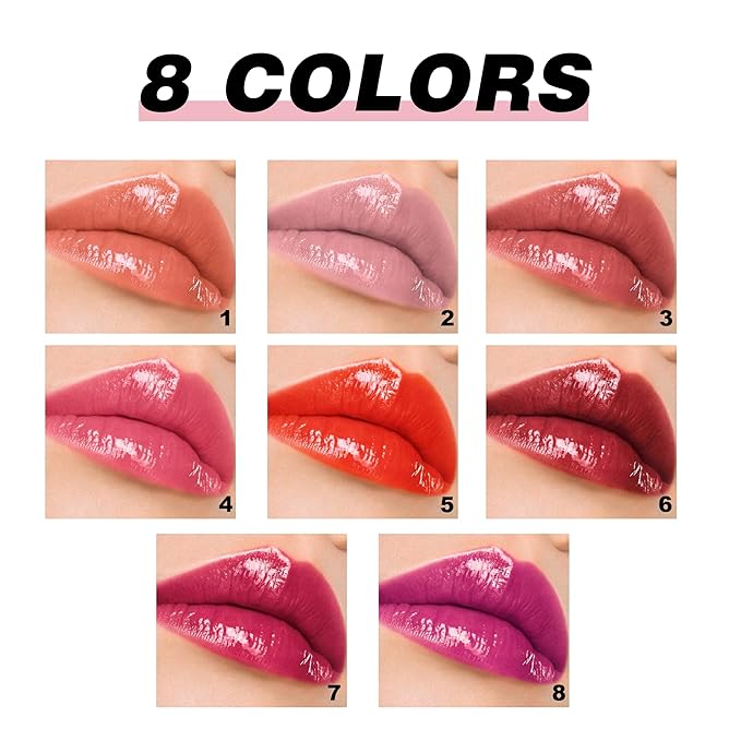 Mirror Water Lip Balm Tint, Long-Lasting, High Pigmented Long-Lasting,