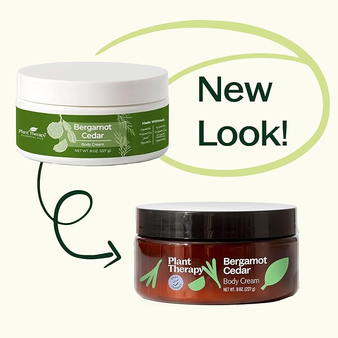 Plant Therapy Bergamot Cedar Body Cream