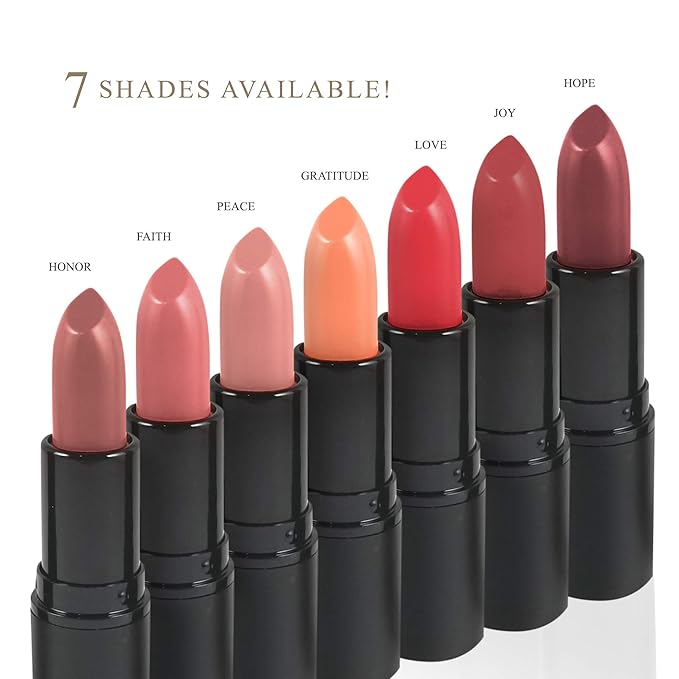 Coral - All Natural Lipstick, Semi Matte Lip Moisturizing