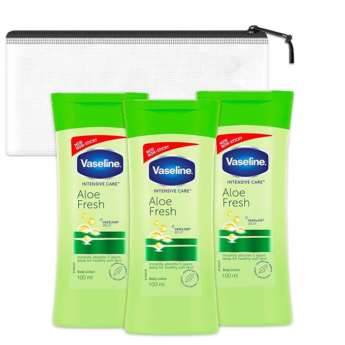 Vaseline Intensive Care Lotion Aloe Travel