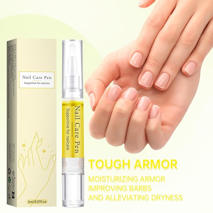 Rejuvenation Nail Growth Oil with Nail File ,Instant Nail Strength & Repair ,Nail Growth Oil Rejuvenation for Brittle, Peeling, Breaking, Thin Nails(3PCS Single)
