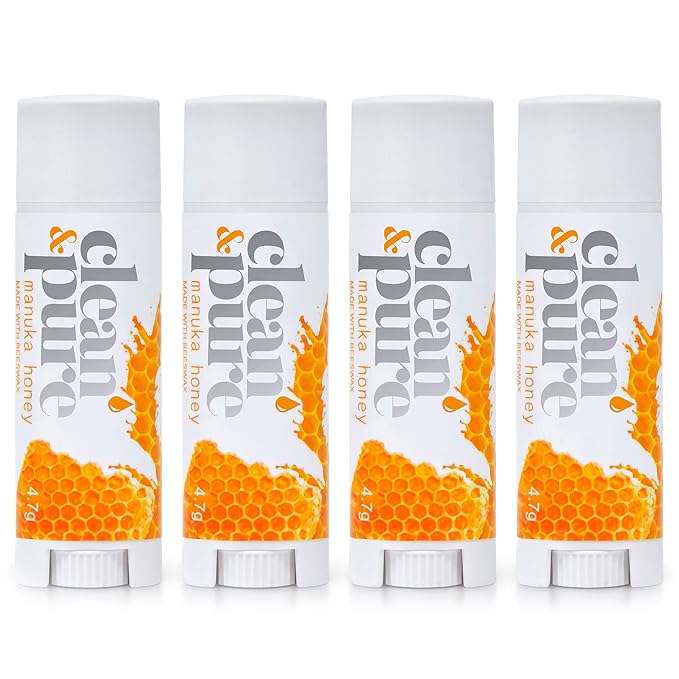 Beekeeper’s Favorite Lip Balms, 4 Pack