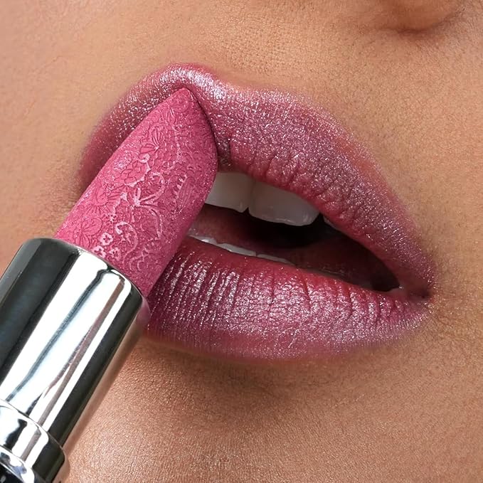 Glitter Lipstick for Women with Metallic 3D Shine Lipstick 14OZ
