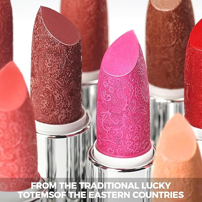Glitter Lipstick for Women with Metallic 3D Shine Lipstick 14OZ