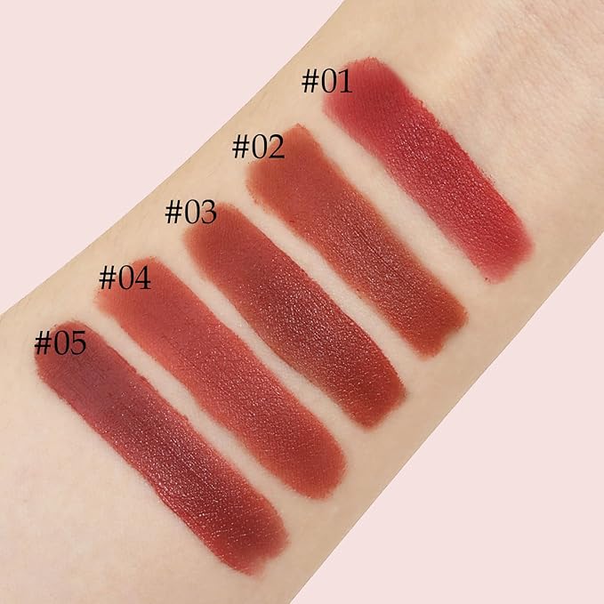 Boobeen Soft Matte Velvet Lip Glaze Liquid Lipstick Glaze