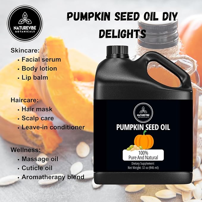 Naturevibe Botanicals Pumpkin Seed Oil 32