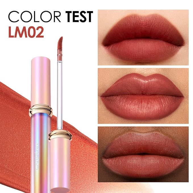 Matte Liquid Lipstick, Long Lasting Highly Pigmented Lip Long