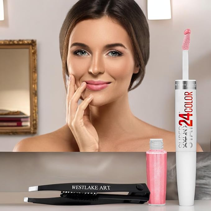 24 2-Step Liquid Lipstick, So Pearly, Long Lasting Lipstick,