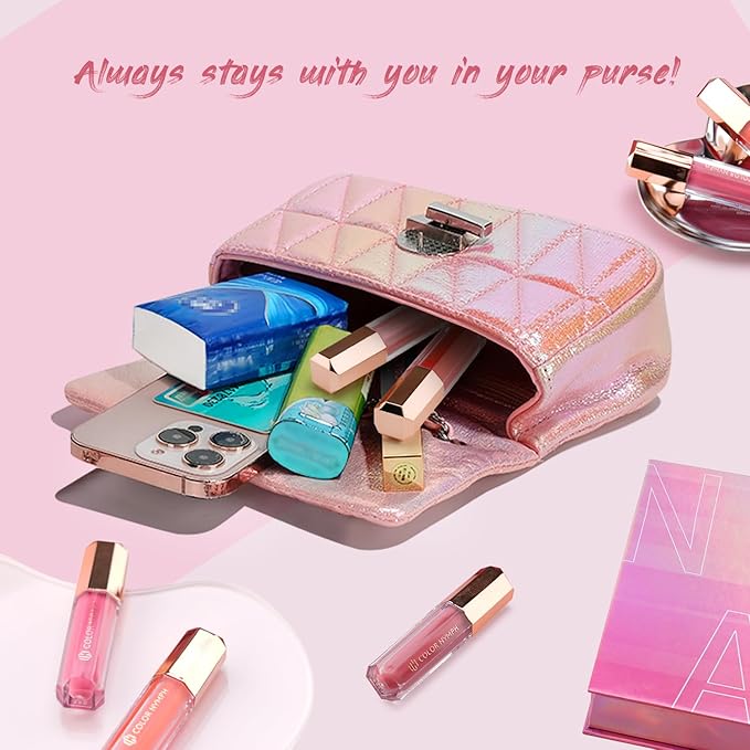 Color Nymph 16 PCS Lip Glosses Collection, Shimmery